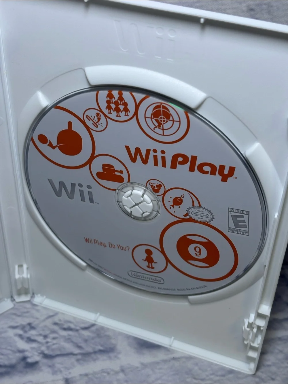 Lot Of 2 Nintendo Wii Active Life Outdoor Challenge & Wii Play With Manual Case